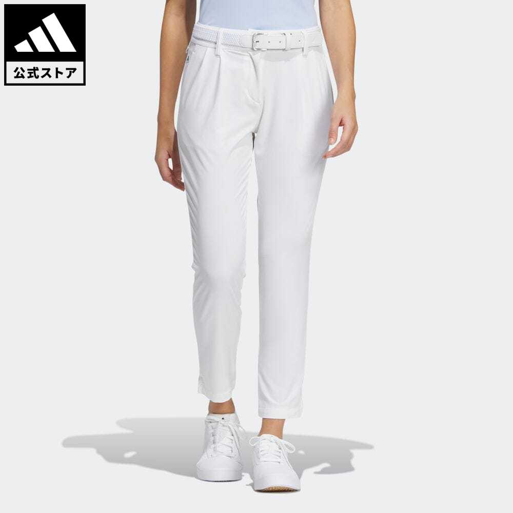 【公式】アディダス adidas 返品可 ゴルフ EX STRETCH ソリッドアンクルパンツ レディース ウェア・服 ボトムス パンツ 白 ホワイト HT0082 Gnot