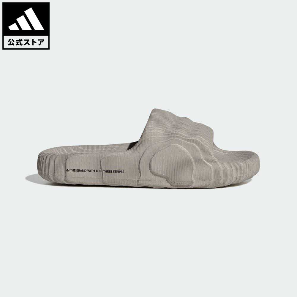 アディダス adidas 返品可 アディレッタ 22 サンダル / Adilette 22 Slides オリジナルス メンズ レディース シューズ・靴 サンダル Slide / スライド ブラウン HQ4670 父の日