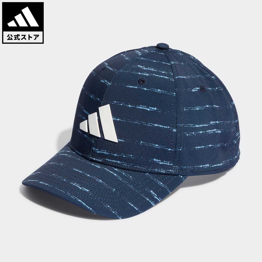 アディダス 帽子 メンズ 【公式】アディダス adidas 返品可 ゴルフ ツアー プリント キャップ メンズ アクセサリー 帽子 キャップ 青 ブルー HS5594 Gnot