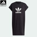 【公式】アディダス adidas 返品可 アディカラー クラシックス トレフォイル Tシャツワンピース オリジナルス レディース ウェア・服 オールインワン ワンピース 黒 ブラック IC5483 rabty