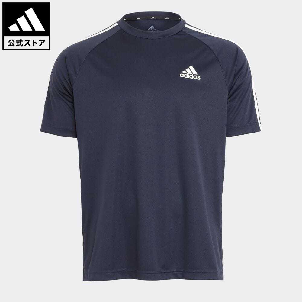 【50%OFF 6/4-6/11】【公式】アディダス adidas 返品可 M SERENO 3S Tシャツ スポーツウェア メンズ ウェア・服 トップス ユニフォーム 青 ブルー H28899