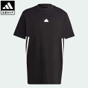 楽天adidas Online Shop 楽天市場店【公式】アディダス adidas 返品可 フューチャー アイコン スリーストライプス 半袖Tシャツ スポーツウェア メンズ ウェア・服 トップス Tシャツ 黒 ブラック IC8244 半袖