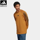 【公式】アディダス adidas 返品可 フューチャーアイコン スリーストライプス 長袖Tシャツ スポーツウェア メンズ ウェア 服 トップス Tシャツ ブラウン IC3758 ロンt