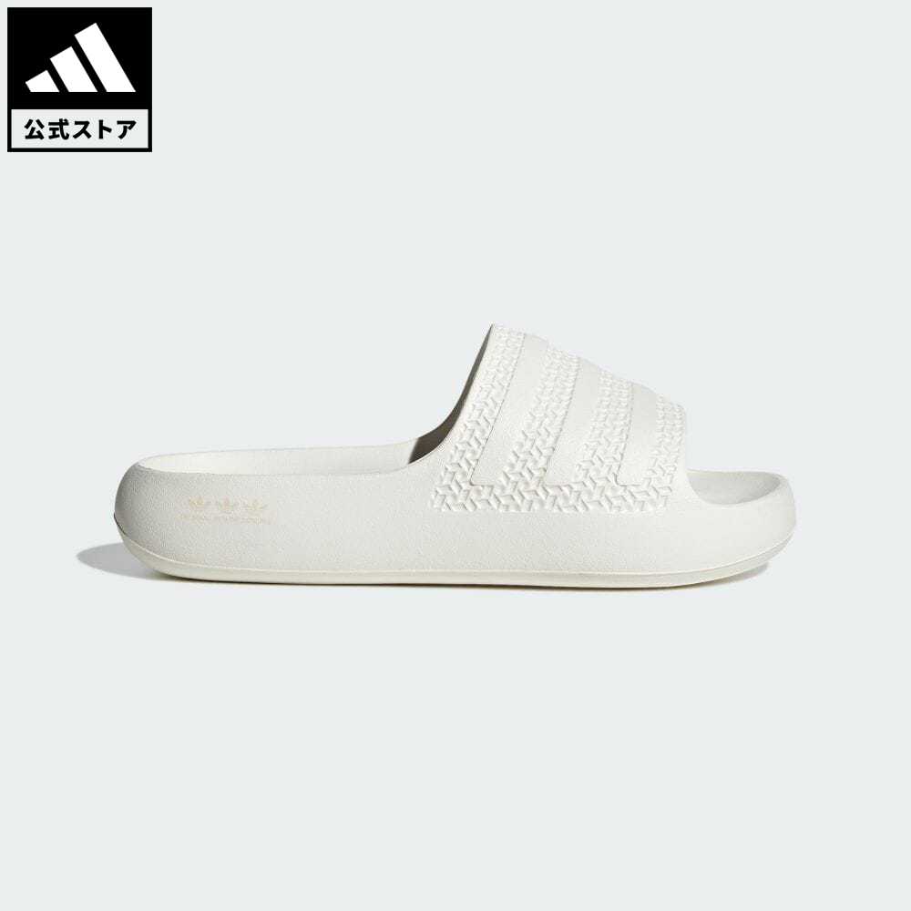 【公式】アディダス adidas 返品可 アディレッタ Ayoon サンダル / Adilette Ayoon Slides オリジナルス メンズ レディース シューズ・靴 サンダル Slide / スライド 白 ホワイト GV9536 p0517 父の日