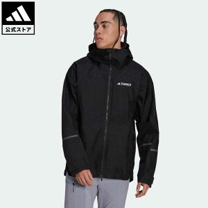 【20%OFFクーポン対象 5/9 10:00〜5/13 23:59】【公式】アディダス adidas 返品可 アウトドア テレックス Xploric GORE-TEX レインジャケット アディダス テレックス メンズ ウェア・服 アウター ジャケット 黒 ブラック HN2918 上着