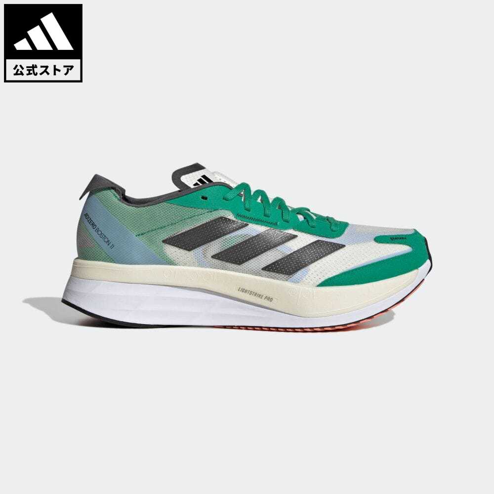 【公式】アディダス adidas 返品可 ランニング アディゼロ ボストン 11 M / Adizero Boston 11 M メンズ シューズ・靴 スポーツシューズ 白 ホワイト HQ3694 ランニングシューズのサムネイル