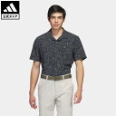 ポロシャツ メンズ（5000円程度） 【公式】アディダス adidas 返品可 ゴルフ ボタニカルプリント 半袖フルオープンウーブンシャツ メンズ ウェア・服 トップス ポロシャツ 青 ブルー HR7967 Gnot