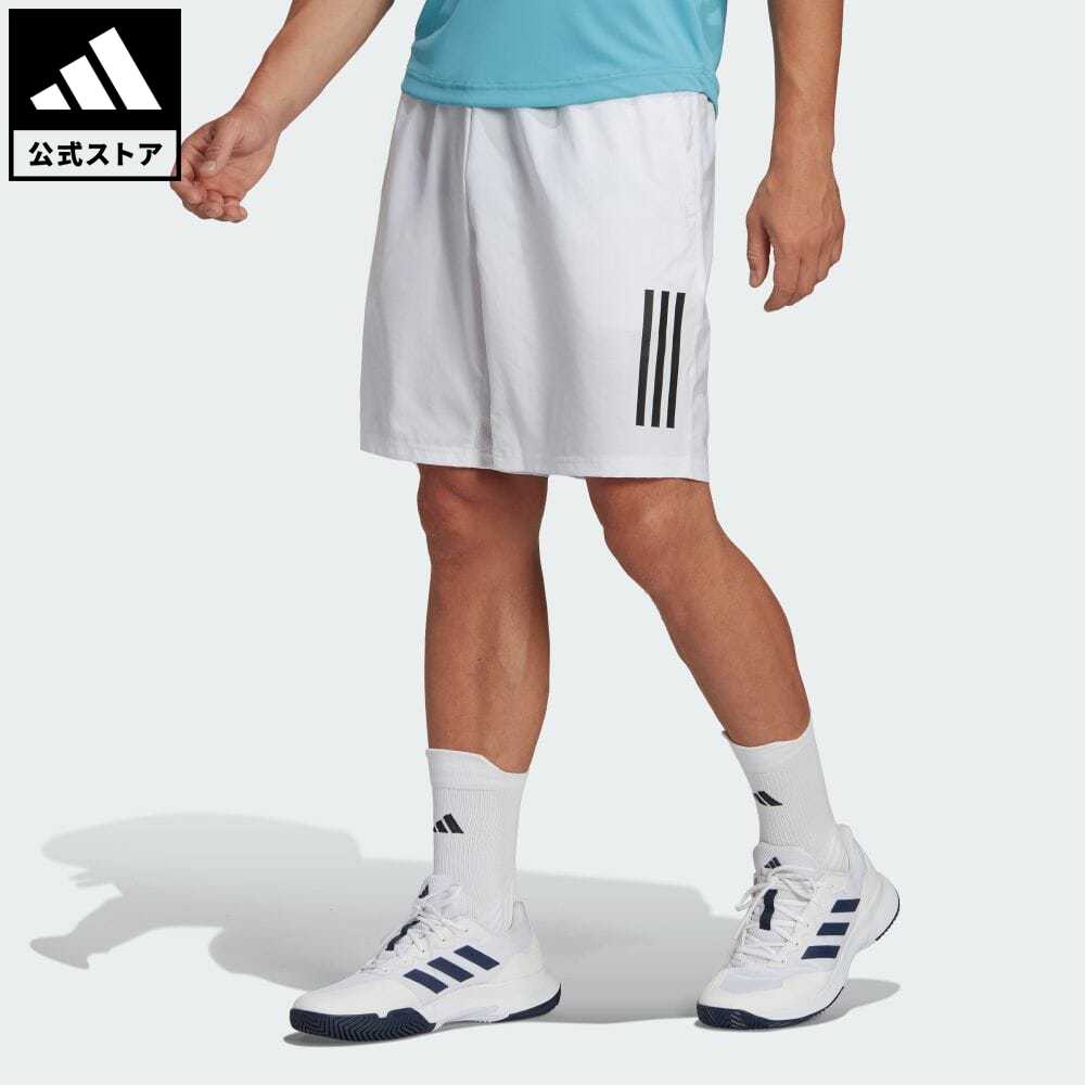 【公式】アディダス adidas 返品可 テニス クラブ スリーストライプス テニスショーツ メンズ ウェア・..