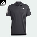 ポロシャツ メンズ（5000円程度） 【公式】アディダス adidas 返品可 テニス クラブ スリーストライプス テニス ポロシャツ メンズ ウェア・服 トップス ポロシャツ 黒 ブラック HS3269