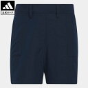 【公式】アディダス adidas 返品可 ゴルフ GIRLS プルオン ショートパンツ キッズ／子供用 ウェア 服 ボトムス ハーフパンツ 青 ブルー HS9624 Gnot