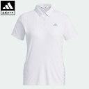 アディダス adidas 返品可 ゴルフ HEAT. RDY サイドテープ 半袖ボタンダウンシャツ レディース ウェア・服 トップス ポロシャツ 白 ホワイト HT0036 Gnot