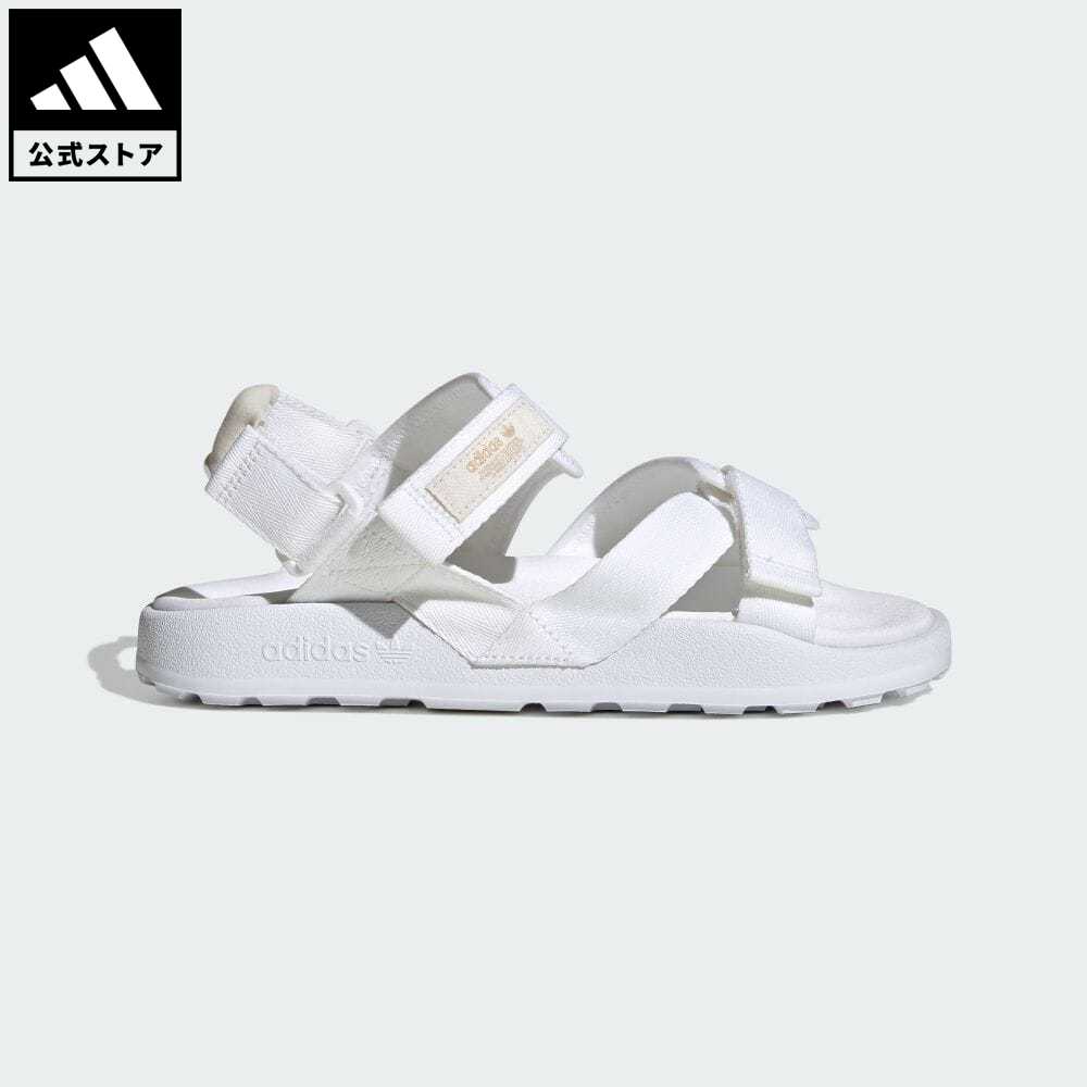 楽天adidas Online Shop 楽天市場店【公式】アディダス adidas 返品可 アディレッタ アドベンチャー サンダル / Adilette Adventure Sandals オリジナルス メンズ レディース シューズ・靴 サンダル スポーツサンダル 白 ホワイト HQ4242 厚底スニーカー atzk p0524