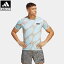 【公式】アディダス adidas 返品可 ランニング マリメッコ ランアイコン スリーストライプス半袖Tシャツ メンズ ウェア・服 トップス Tシャツ 青 ブルー HR8184 ランニングウェア 半袖