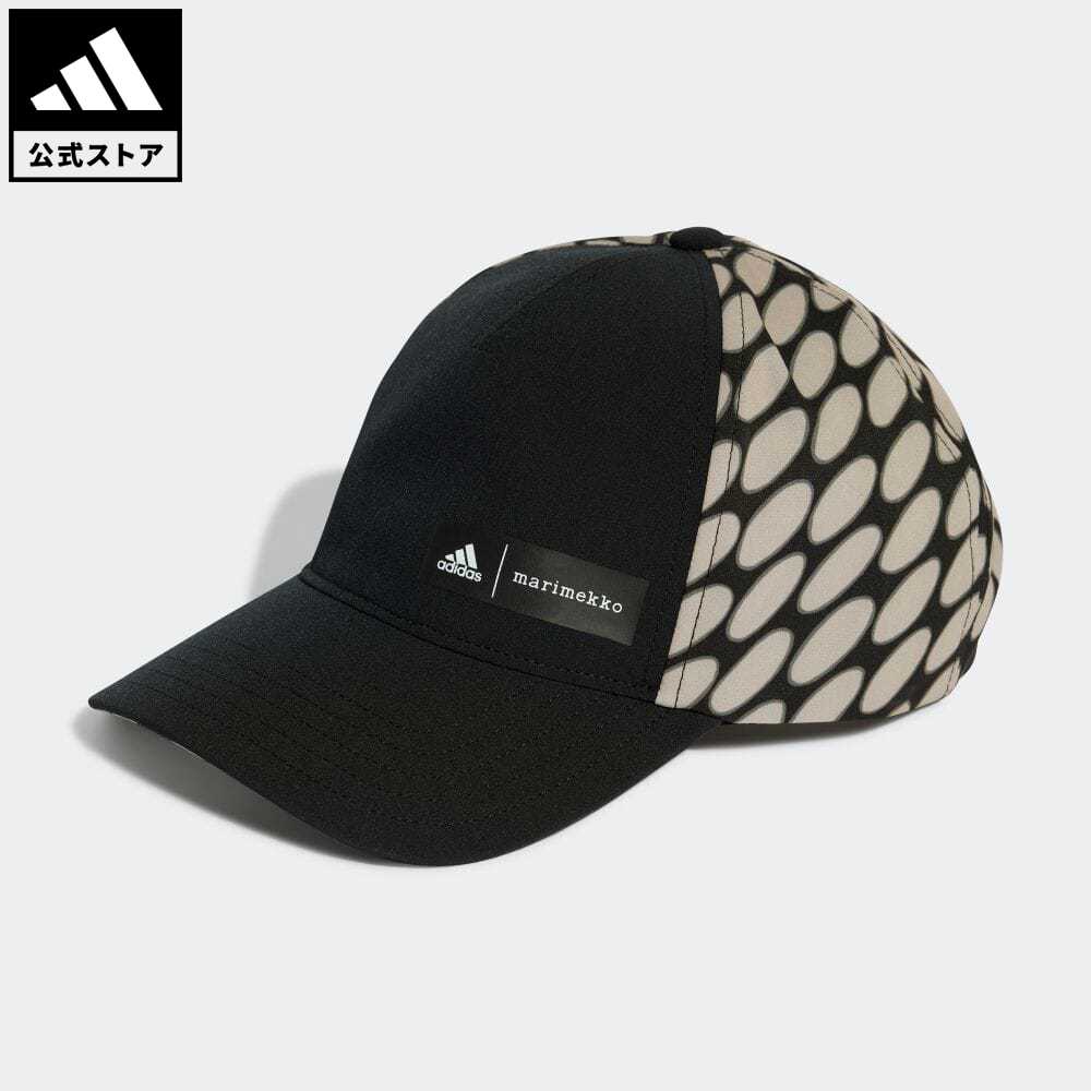 【公式】アディダス adidas 返品可 ジム・トレーニング マリメッコ AEROREADY ベースボールキャップ メンズ レディース アクセサリー 帽子 キャップ 黒 ブラック HZ1580 motdyのサムネイル