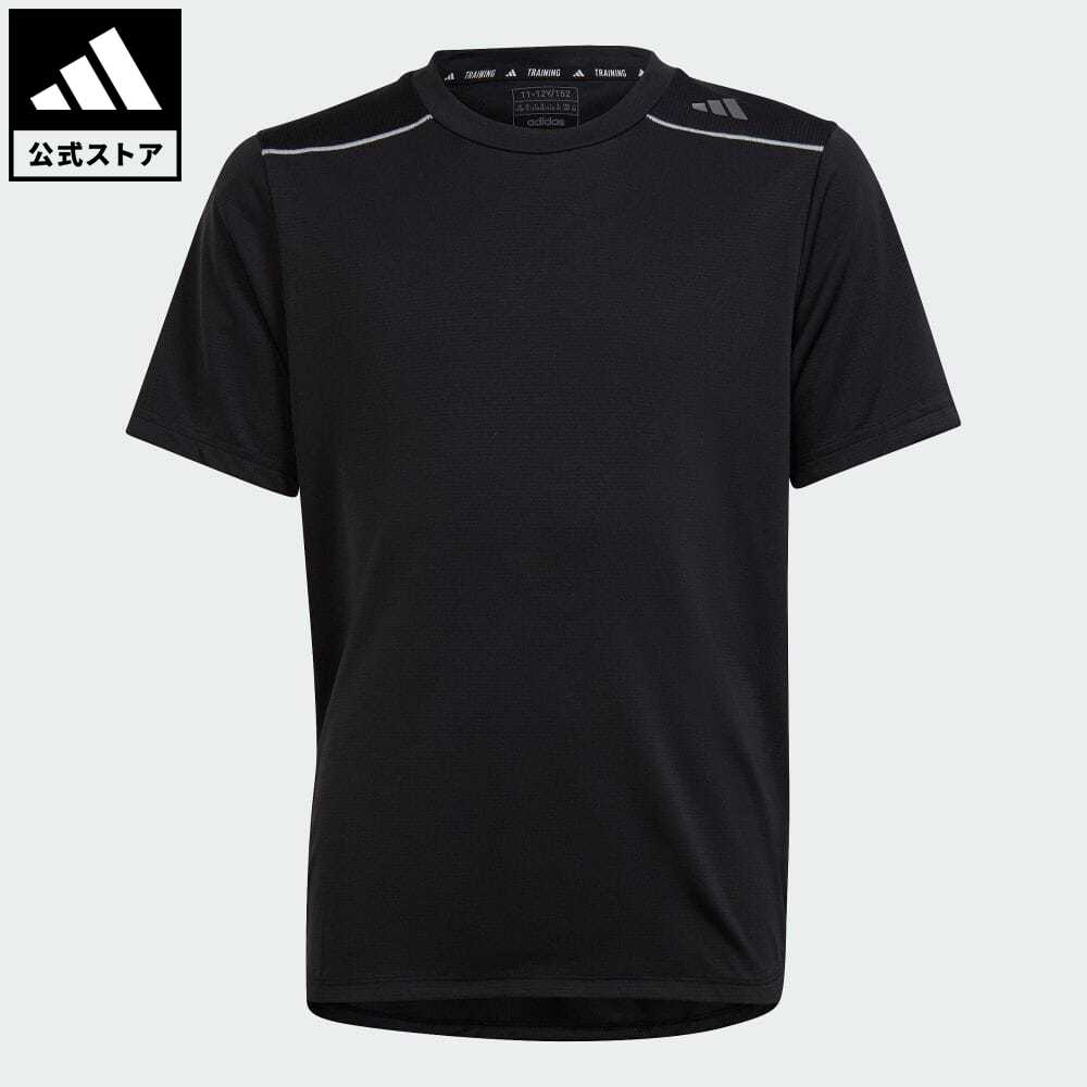 アディダス adidas 返品可 AEROREADY 半袖Tシャツ スポーツウェア キッズ／子供用 ウェア・服 トップス Tシャツ 青 ブルー HZ4126 半袖