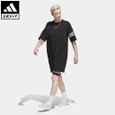 【公式】アディダス adidas 返品可 アディカラー Neuclassics Tシャツワンピース オリジナルス レディース ウェア 服 オールインワン ワンピース 黒 ブラック IB7309 rabty