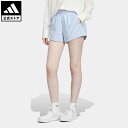 【公式】アディダス adidas 返品可 プレミアム エッセンシャルズ ポプリン ストライプショーツ オリジナルス レディース ウェア 服 ボトムス ハーフパンツ 白 ホワイト IC5294 motdy