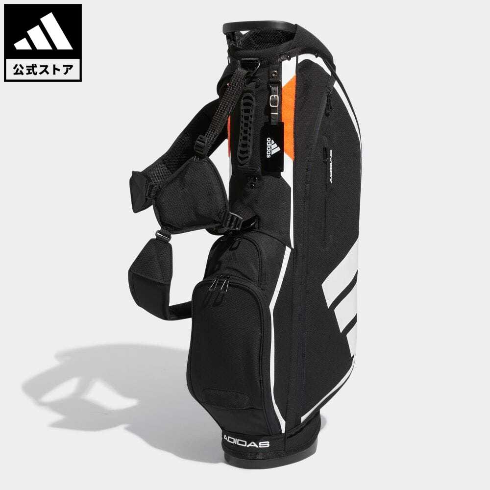 アディダス 【公式】アディダス adidas 返品可 ラッピング不可 ゴルフ 軽量 スリーバー スタンドバッグ メンズ アクセサリー バッグ・カバン ゴルフバッグ キャディバッグ 黒 ブラック HG5751 Gnot p0524