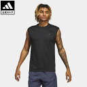 【公式】アディダス adidas 返品可 ジム トレーニング HIIT エンジニアド トレーニングタンクトップ メンズ ウェア 服 トップス Tシャツ 黒 ブラック IC2006 ノースリーブ