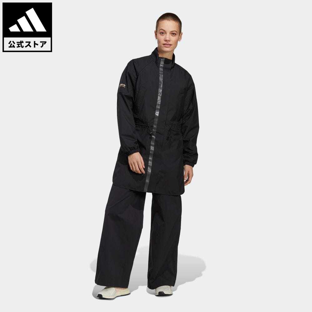 【公式】アディダス adidas 返品可 アディダス アドベンチャー ジャケットドレス オリジナルス レディース ウェア・服 アウター ジャケット 黒 ブラック IA8567 motdyのサムネイル