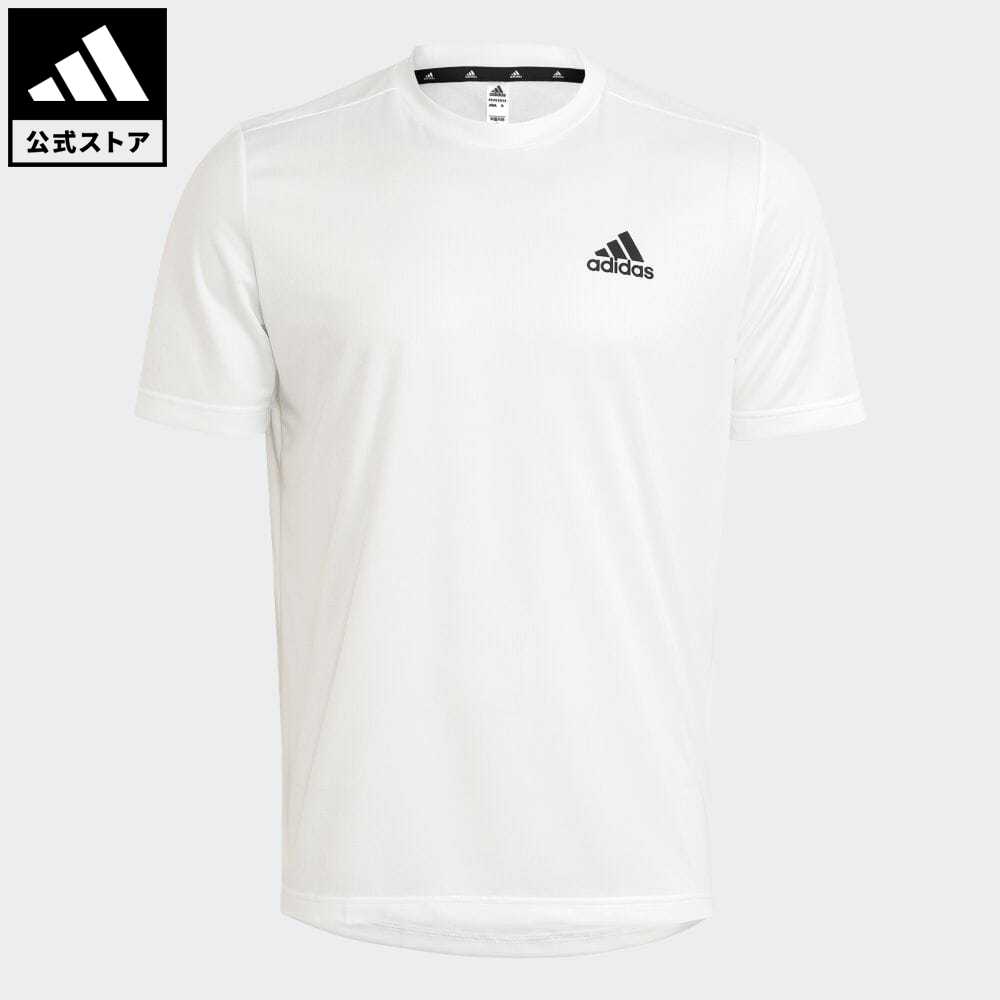 【20%OFFクーポン対象 5/17 10:00〜5/20 23:59】【公式】アディダス adidas 返品可 ジム・トレーニング M PL T メンズ ウェア・服 トップス Tシャツ 白 ホワイト GM5509 半袖 p0517