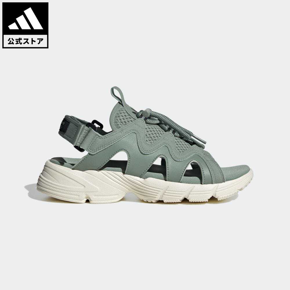 【公式】アディダス adidas 返品可 アディダス アスター サンダル / adidas Astir Sandals オリジナルス メンズ レディース シューズ・靴 サンダル スポーツサンダル 緑 グリーン H06412 motdy 厚底スニーカーのサムネイル