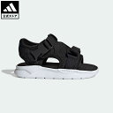 【公式】アディダス adidas 返品可 360 3.0 サンダル / 360 3.0 Sandals オリジナルス キッズ／子供用 シューズ 靴 サンダル スポーツサンダル 黒 ブラック HQ6050