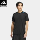 【50%OFF 2/15-2/20】 【公式】アディダス adidas 返品可 ジム・トレーニング Designed 4 Training HEAT. RDY HIIT トレーニング 半袖Tシャツ メンズ ウェア・服 トップス Tシャツ 黒 ブラック IB9093 半袖