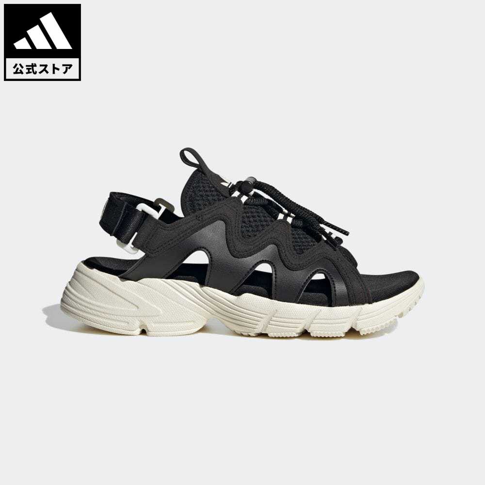 【公式】アディダス adidas 返品可 アディダス アスター サンダル / adidas Astir Sandals オリジナルス メンズ レディース シューズ・靴 サンダル スポーツサンダル 黒 ブラック HP9569 motdy 厚底スニーカー atzk p0517 父の日