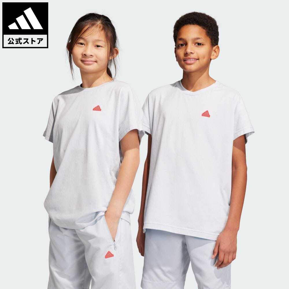【31%OFF】【公式】アディダス adidas 返品可 シティエスケープ オールパーパス サマーTシャツ スポーツウェア キッズ／子供用 ウェア・服 トップス Tシャツ 青 ブルー HR6272 半袖のサムネイル