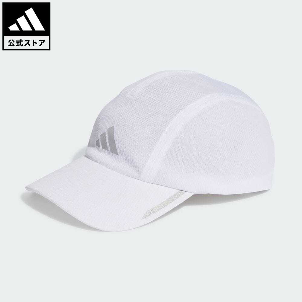 【公式】アディダス adidas 返品可 ランニング ランニングAEROREADY 4パネルメッシュキャップ メンズ レディース アクセサリー 帽子 キャップ 白 ホワイト HR7053のサムネイル