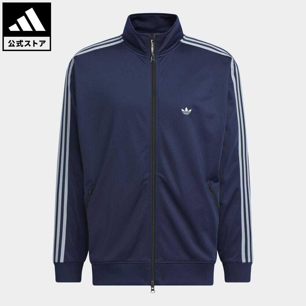 【公式】アディダス adidas 返品可 トラックジャケット（ジェンダーニュートラル） オリジナルス メンズ レディース ウェア・服 アウター ジャケット ジャージ 青 ブルー IK9149 notp