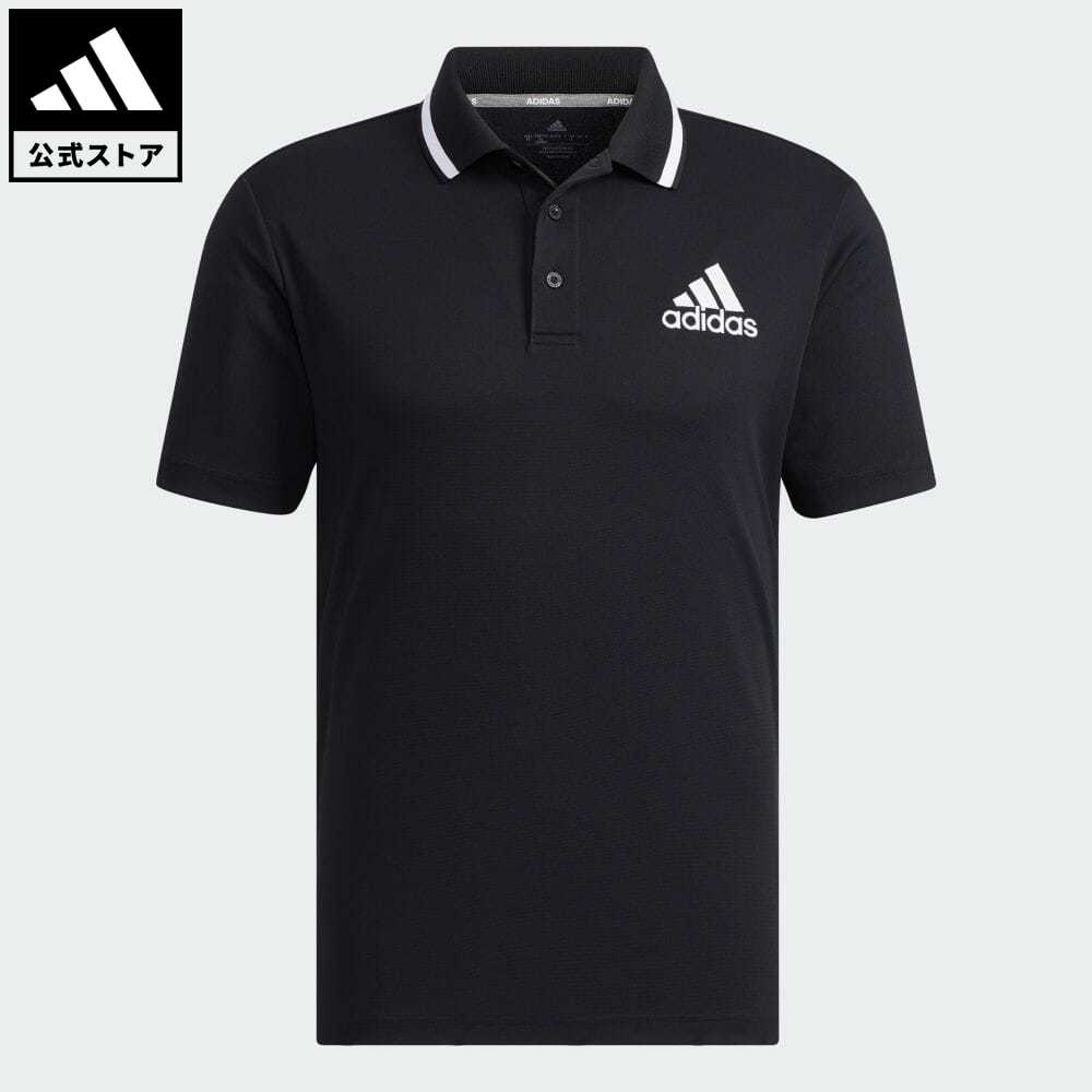 【公式】アディダス adidas 返品可 ゴルフ AEROREDAY BOSロゴ 半袖ポロシャツ メンズ ウェア・服 トップス ポロシャツ 黒 ブラック HI5600 Gnot