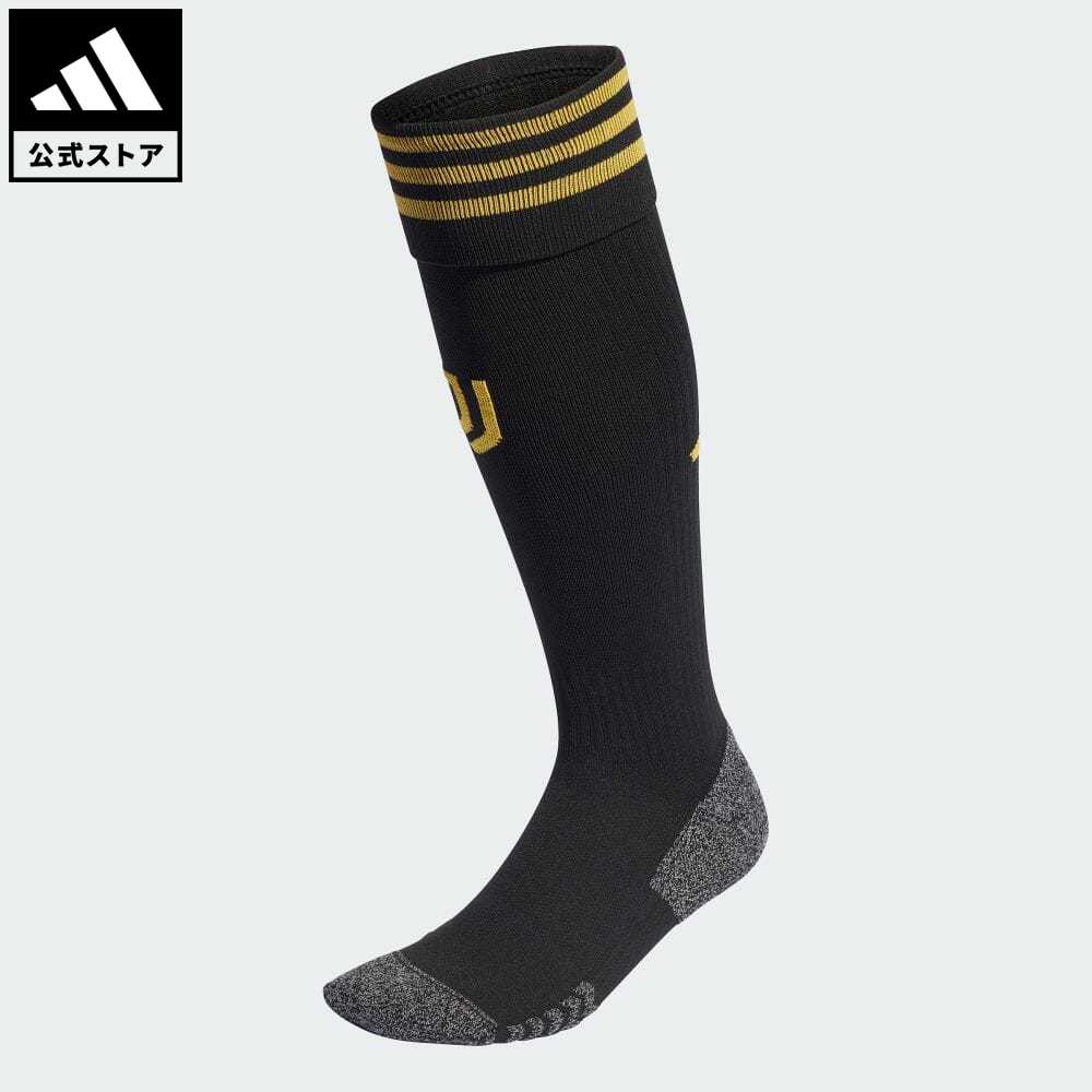 アクセサリー 【公式】アディダス adidas 返品可 サッカー ユベントス 23/24 ホームソックス メンズ レディース アクセサリー ソックス・靴下 ニーソックス 黒 ブラック HR8257