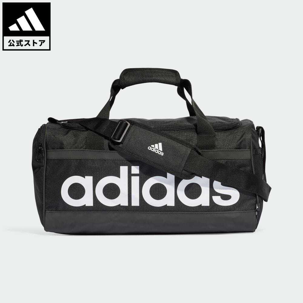 【公式】アディダス adidas 返品可 エッセンシャルズ リニア ダッフルバッグ（M） メンズ レディース アクセサリー バッグ・カバン スポーツバッグ 黒 ブラック HT4743 ボストンバッグ notpのサムネイル