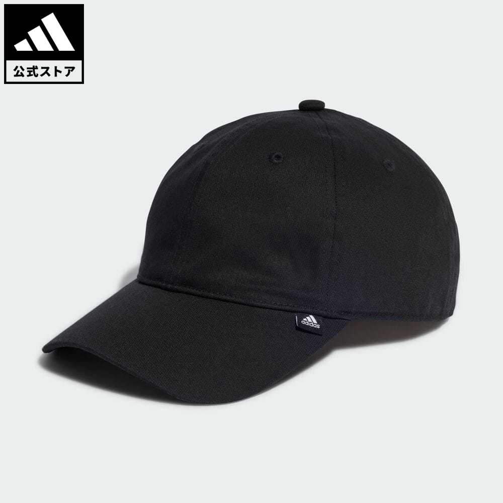 【公式】アディダス adidas 返品可 スリーストライプス ベースボール キャップ メンズ レディース アクセサリー 帽子 キャップ 黒 ブラック HT6358