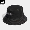 楽天adidas Online Shop 楽天市場店【公式】アディダス adidas 返品可 クラシック コットン バケットハット メンズ レディース アクセサリー 帽子 バケットハット 黒 ブラック HY4318