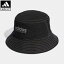 【公式】アディダス adidas 返品可 クラシック コットン バケットハット メンズ レディース アクセサリー 帽子 バケットハット 黒 ブラック HY4318