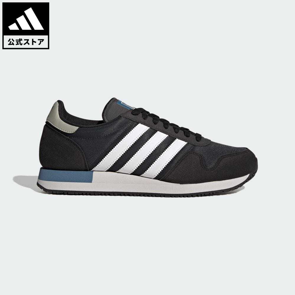 スニーカー メンズ（10000円程度） 【20%OFFクーポン対象 5/9 10:00〜5/13 23:59】【公式】アディダス adidas 返品可 USA 84 オリジナルス メンズ シューズ・靴 スニーカー 黒 ブラック GX4583 ローカット レディース