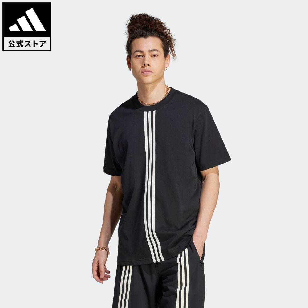 【公式】アディダス adidas 返品可 ハック 半袖Tシャツ オリジナルス メンズ ウェア・服 トップス Tシャツ 黒 ブラック HZ0706 半袖のサムネイル