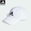 【公式】アディダス adidas 返品可 コットンツイル ベースボールキャップ メンズ レディース アクセサリー 帽子 キャップ 白 ホワイト IB3243