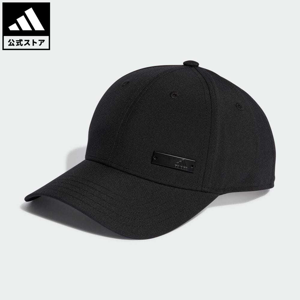 ブランドキャップ（メンズ） 【公式】アディダス adidas 返品可 メタルバッジ 軽量ベースボールキャップ メンズ レディース アクセサリー 帽子 キャップ 黒 ブラック IB3245