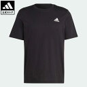 【公式】アディダス adidas 返品可 エッセンシャルズ シングルジャージー スモール刺しゅうロゴ 半袖Tシャツ スポーツウェア メンズ ウェア 服 トップス Tシャツ 黒 ブラック IC9282 半袖