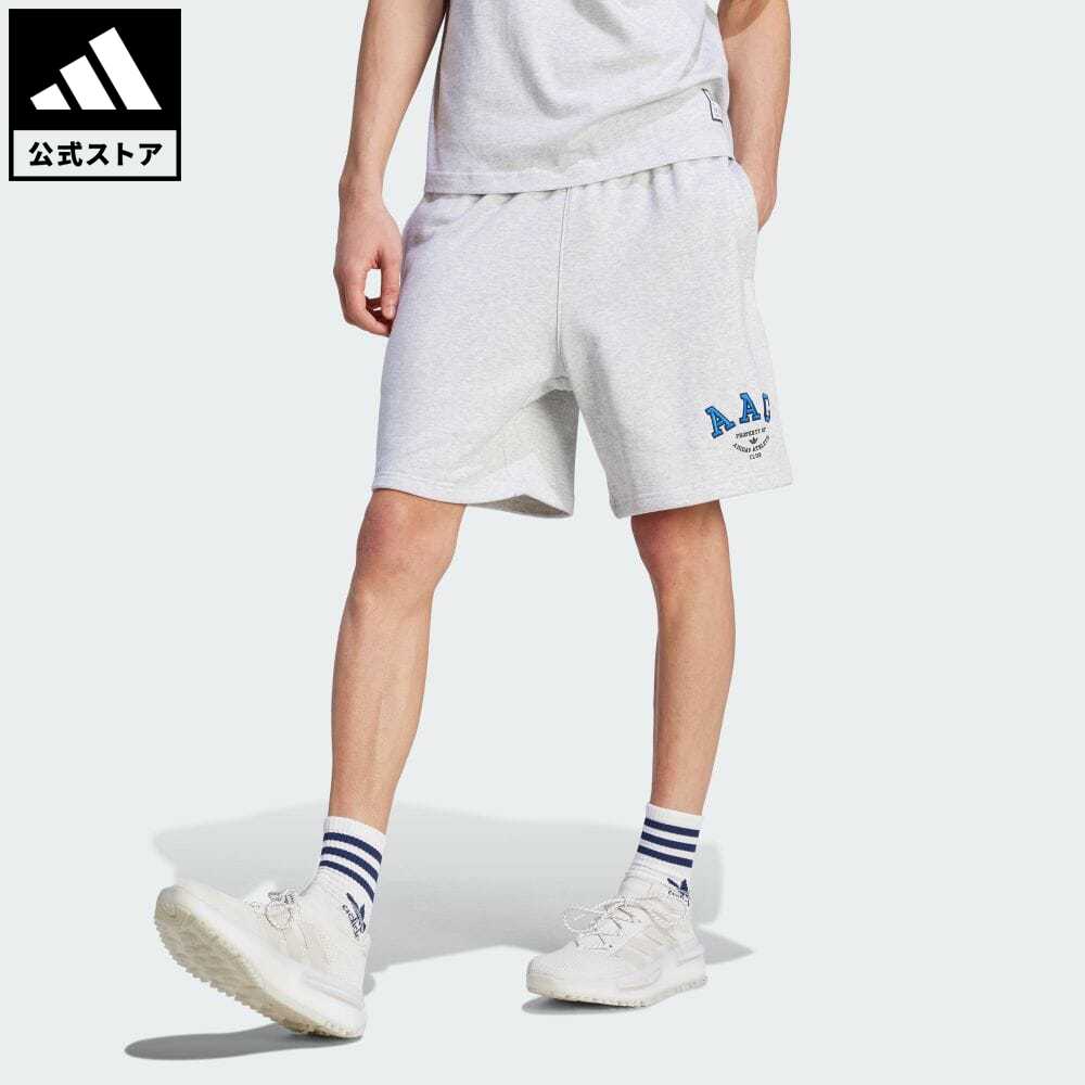 【1,000円OFFクーポン対象 10/31 10:00〜11/03 09:59】【公式】アディダス adidas 返品可 アディダス RIFTA メトロ AAC ショーツ オリジナルス メンズ ウェア・服 ボトムス ショートパンツ・短パン グレー IM4583