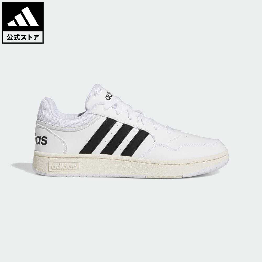 【50%OFF 9/19-9/25】【公式】アディダス adidas 返品可 フープス 3.0 ロー クラシックビンテージ / Hoops 3.0 Low Classic Vintage スポーツウェア メンズ シューズ・靴 スニーカー 白 ホワイト GY5434 ローカット notpのサムネイル
