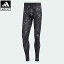 【20%OFFクーポン対象 5/9 10:00〜5/13 23:59】【公式】アディダス adidas 返品可 ジム・トレーニング テックフィット 総柄プリント トレーニングタイツ メンズ ウェア・服 ボトムス タイツ・…