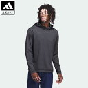 【公式】アディダス adidas 返品可 ゴルフ ライトウェイト プルオーバー 長袖フーディー メンズ ウェア・服 トップス パーカー(フーディー) スウェット（トレーナー） 黒 ブラック HZ0419 トレーナー Gnot