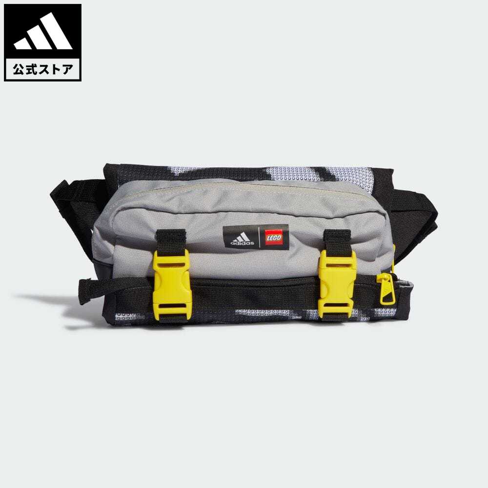 【40%OFFクーポン対象 11/16 10:00〜11/21 23:59】【公式】アディダス adidas 返品可 adidas × LEGO クロスボディバッグ キッズ キッズ／子供用 アクセサリー バッグ・カバン ウエストバッグ(ウエストポーチ) 黒 ブラック HZ2904 ウエストポーチ ボディバッグのサムネイル