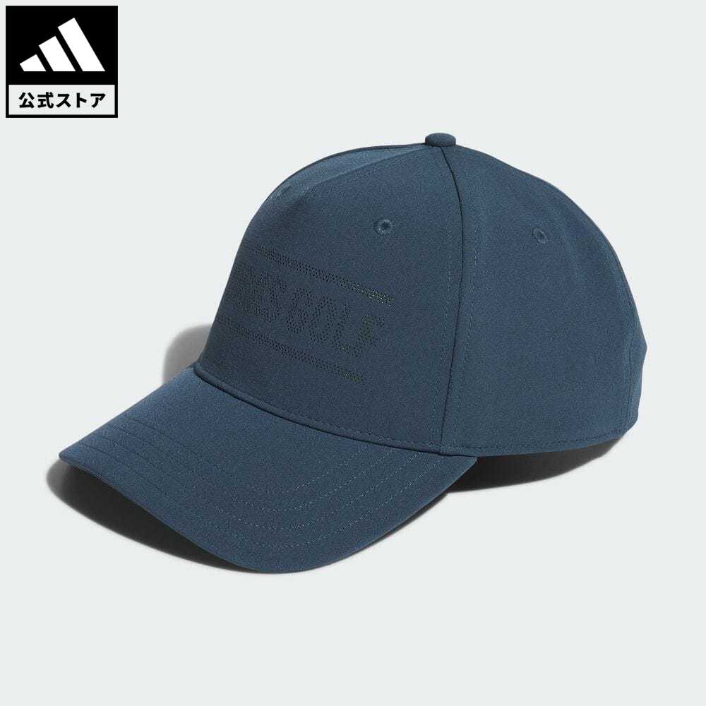 【公式】アディダス adidas 返品可 ゴルフ 撥水 ドットロゴ キャップ メンズ アクセサリー 帽子 キャップ 青 ブルー IA2643 Gnot