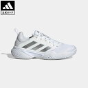 【公式】アディダス adidas 返品可 テニス バリケード テニス / Barricade Tennis レディース シューズ 靴 スポーツシューズ 白 ホワイト ID1554 テニスシューズ